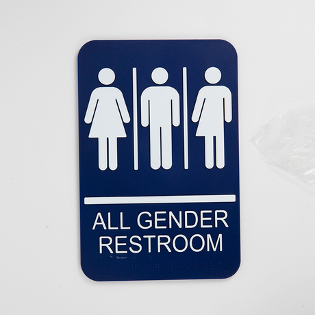 Enseigne en plastique